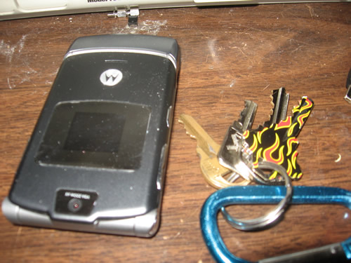 Phone and Keys
