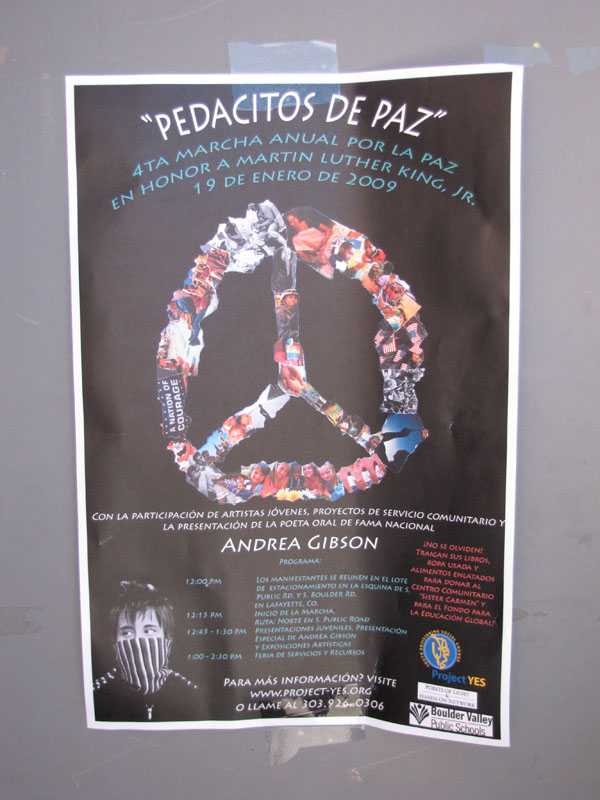 Pedacitos De Paz (Walk For Peace)