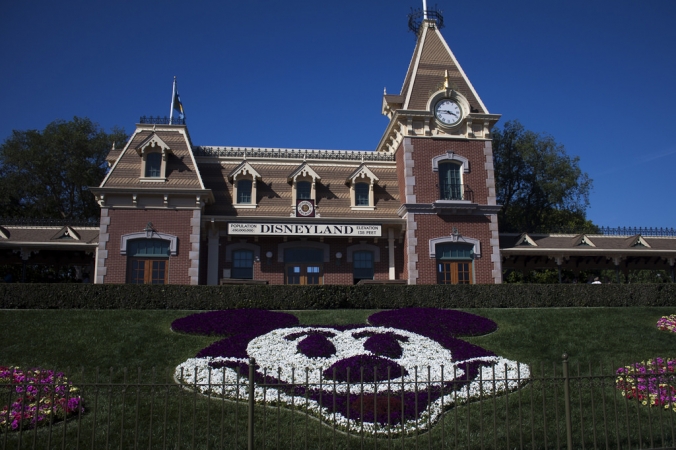 Front of Disneyland