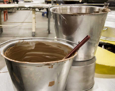 Empty Pails of Chocolate