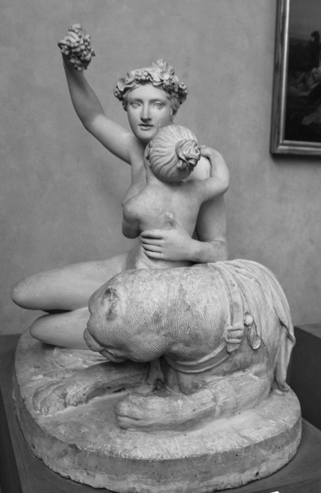 Bacchante With Fawn and Panther